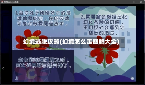 幻境逃脱攻略(幻境怎么走图解大全)-第2张图片