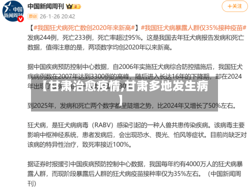 【甘肃治愈疫情,甘肃多地发生病】-第3张图片
