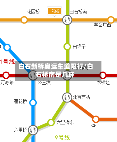 白石新桥奥运车道限行/白石桥南是几环-第2张图片