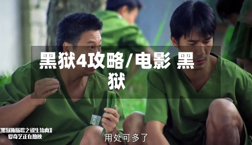 黑狱4攻略/电影 黑狱-第2张图片