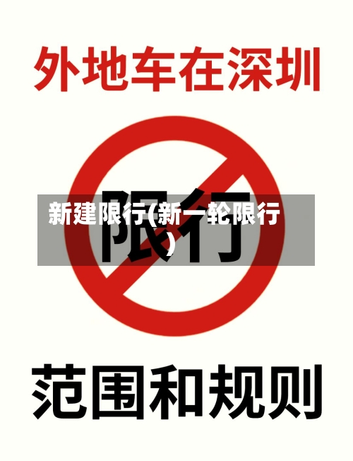 新建限行(新一轮限行)
