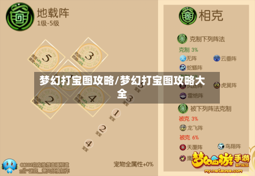 梦幻打宝图攻略/梦幻打宝图攻略大全-第2张图片