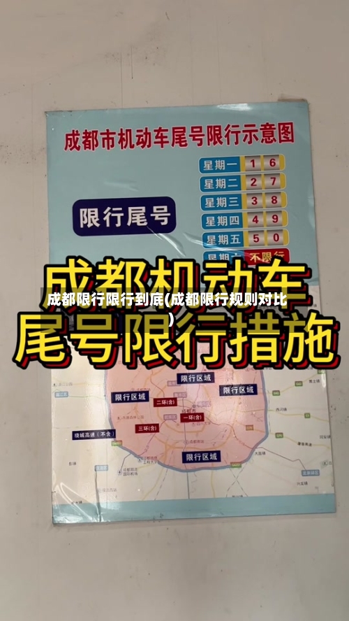 成都限行限行到底(成都限行规则对比)-第2张图片