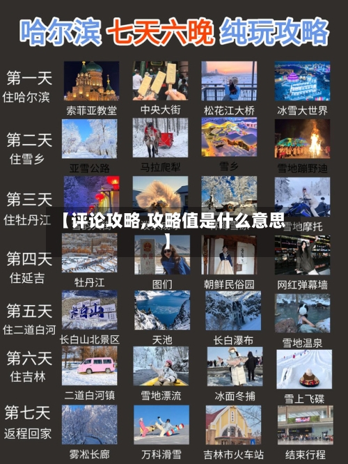 【评论攻略,攻略值是什么意思】-第3张图片