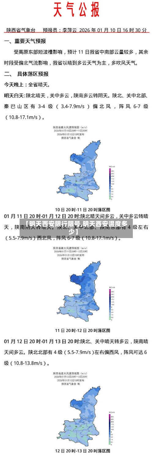 【明天西安限行限号,明天西安温度多少】-第2张图片