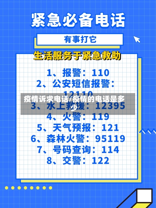 疫情诉求电话/疫情的电话是多少-第2张图片