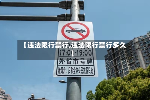 【违法限行禁行,违法限行禁行多久】-第2张图片