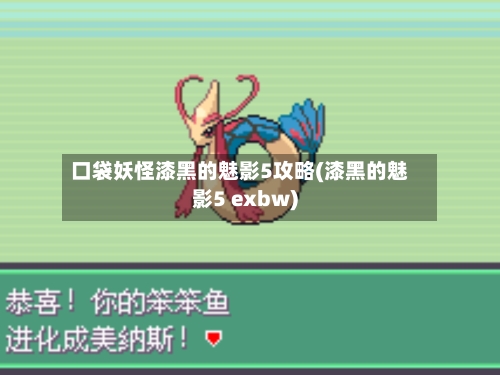 口袋妖怪漆黑的魅影5攻略(漆黑的魅影5 exbw)